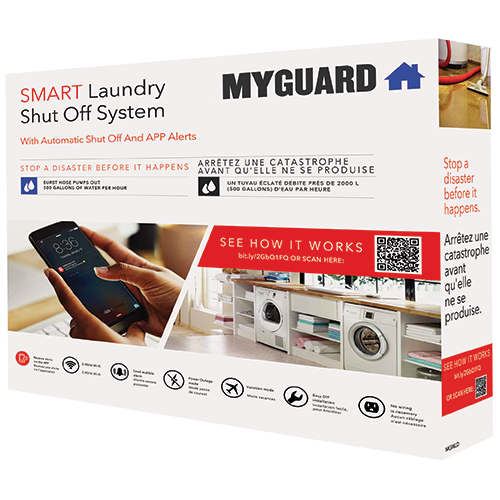 MGWLDS - MyGuard Smart Automatic Laundry Shut Off System by RCA