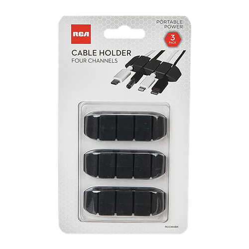 RCCM4BK - Cable Holder - Four Channels