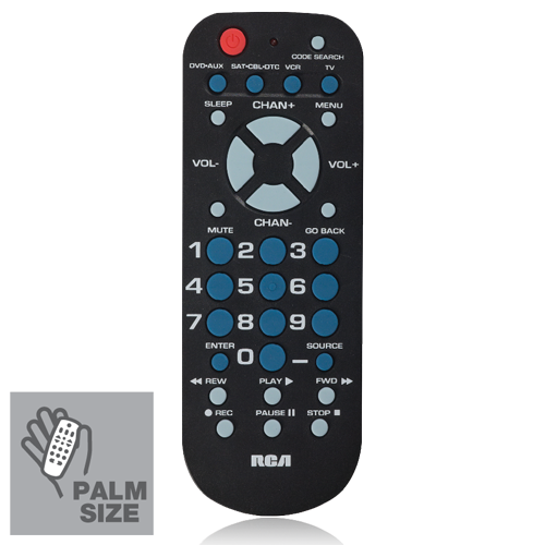 RCR504BE - 4-Device Universal Remote