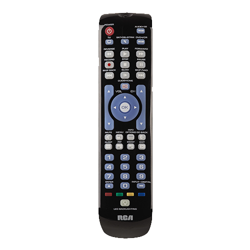 RCRN04GBE - 4-Device Universal Remote-Streaming Player & Sound Bar Compatible