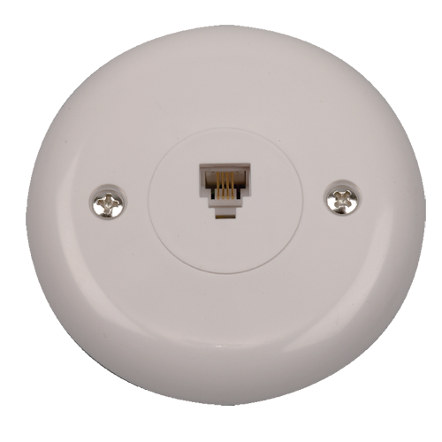 TP248WHR - Round Phone Wall Plates