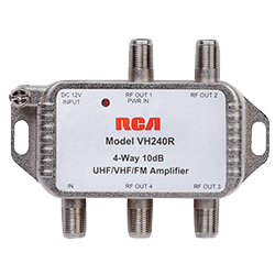 VH240R - 4-Way Video Signal Amplifier & Splitter