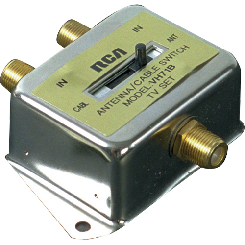 VH71R - 2-Way A/B Coaxial Cable Switch