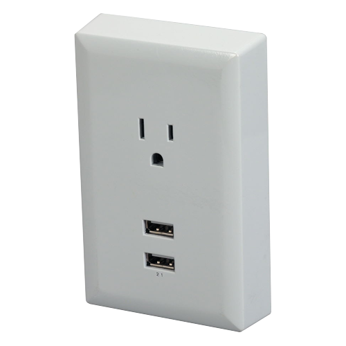 WP2UWZ - USB Wall Plate Charger