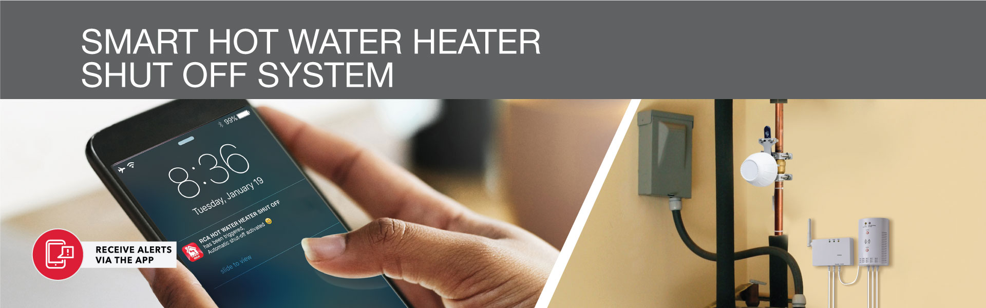 Smart Hot Water Heater Shut Off System